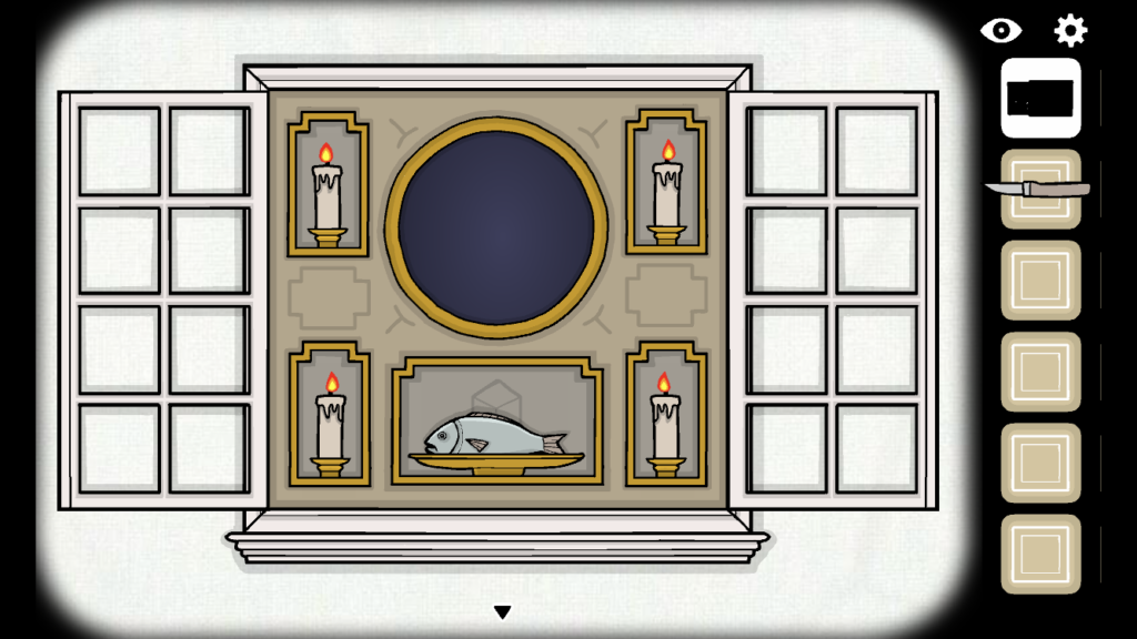 screenshot of Samsara Room altar window