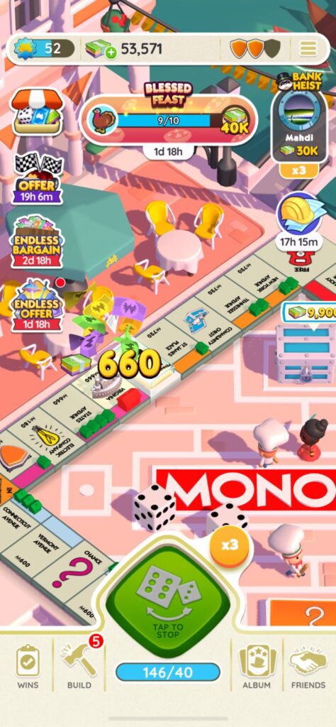Monopoly go - gameplay